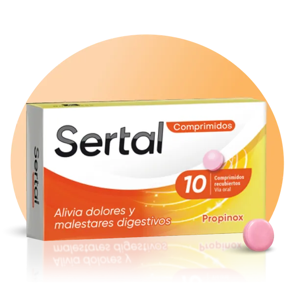 Estuche de Sertal Comprimidos